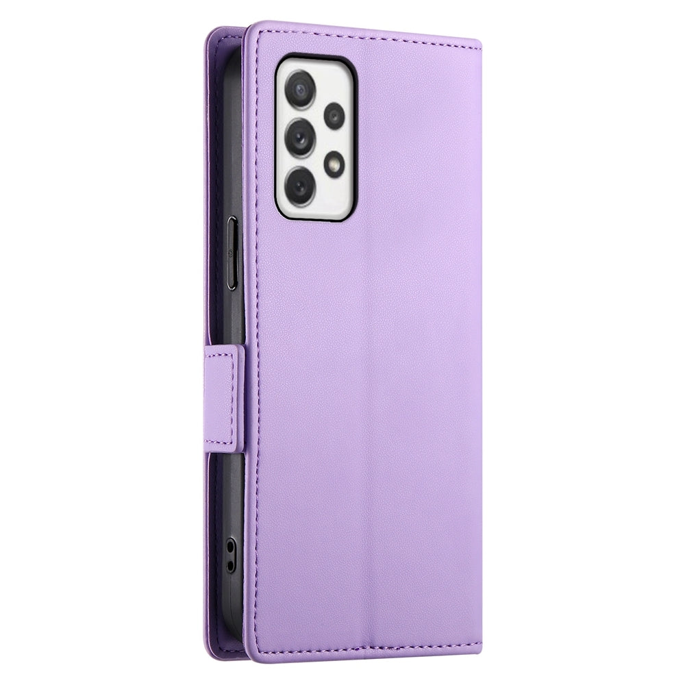 Samsung Galaxy A72 4G/5G Wallet Case - Luxury Magnetic PU Leather Flip Cover with Card Slots, Stand & Shockproof Protection