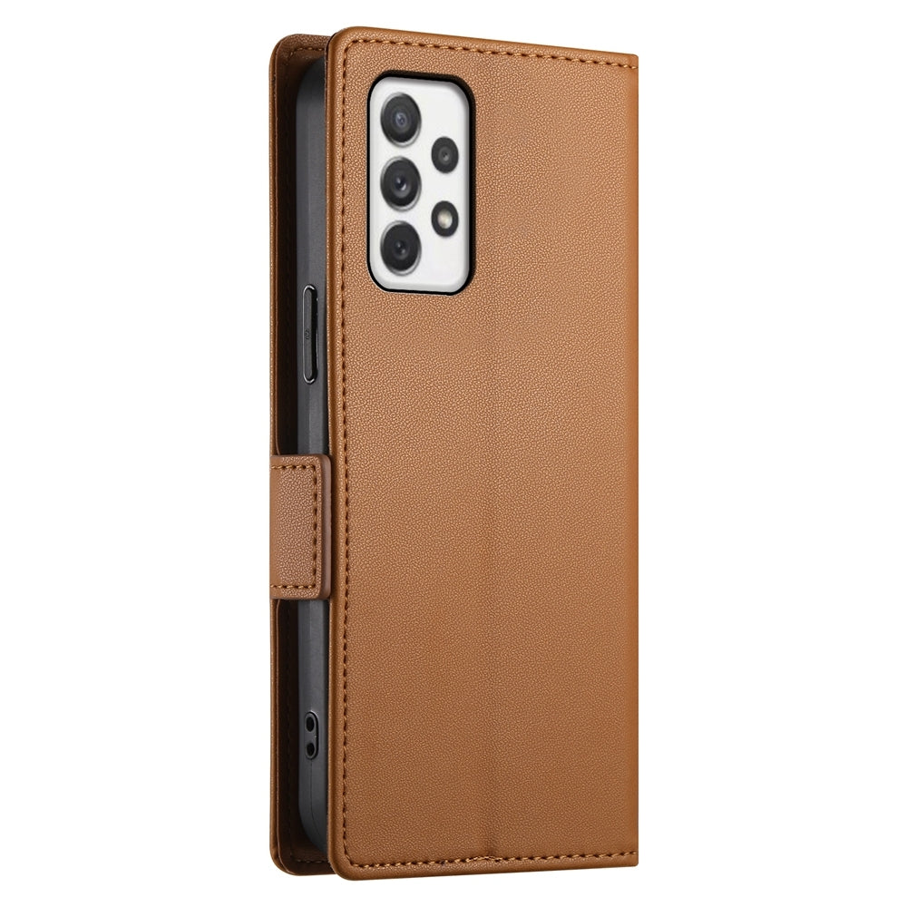 Samsung Galaxy A72 4G/5G Wallet Case - Luxury Magnetic PU Leather Flip Cover with Card Slots, Stand & Shockproof Protection