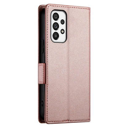 Samsung Galaxy A73 5G Wallet Case - Luxury Magnetic PU Leather Flip Cover with Card Slots, Stand & Shockproof Protection