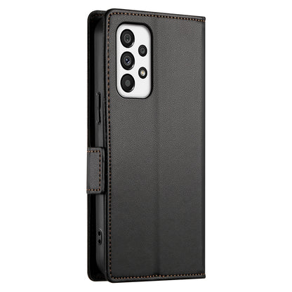 Samsung Galaxy A73 5G Wallet Case - Luxury Magnetic PU Leather Flip Cover with Card Slots, Stand & Shockproof Protection