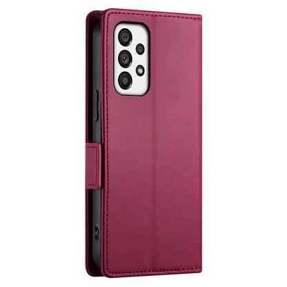 Samsung Galaxy A73 5G Wallet Case - Luxury Magnetic PU Leather Flip Cover with Card Slots, Stand & Shockproof Protection