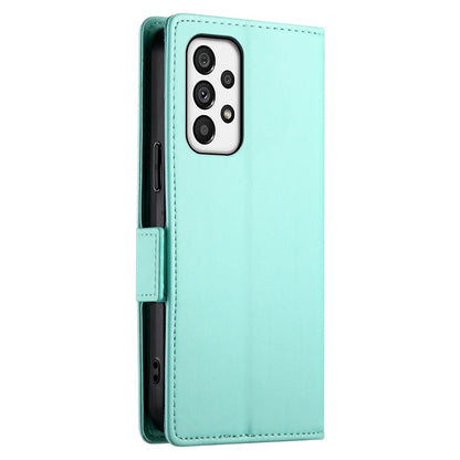 Samsung Galaxy A73 5G Wallet Case - Luxury Magnetic PU Leather Flip Cover with Card Slots, Stand & Shockproof Protection