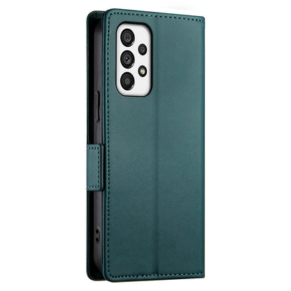 Samsung Galaxy A73 5G Wallet Case - Luxury Magnetic PU Leather Flip Cover with Card Slots, Stand & Shockproof Protection
