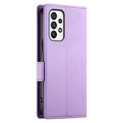Samsung Galaxy A73 5G Wallet Case - Luxury Magnetic PU Leather Flip Cover with Card Slots, Stand & Shockproof Protection