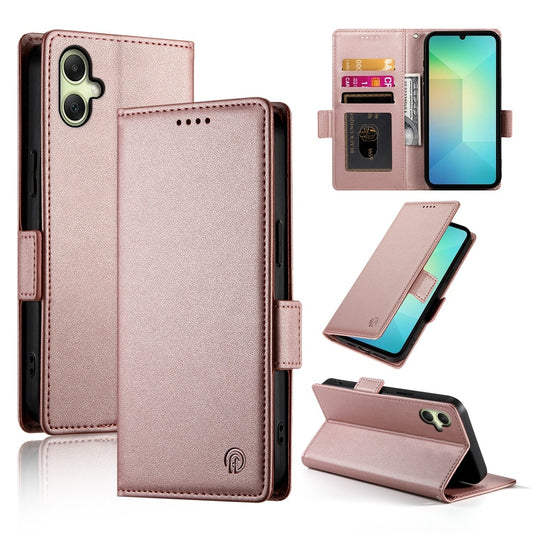 Samsung Galaxy A06 4G Wallet Case - Luxury Magnetic PU Leather Flip Cover with Card Slots, Stand & Shockproof Protection
