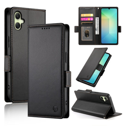 Samsung Galaxy A06 4G Wallet Case - Luxury Magnetic PU Leather Flip Cover with Card Slots, Stand & Shockproof Protection