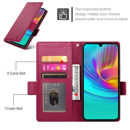Samsung Galaxy A16 5G Wallet Case - Luxury Magnetic PU Leather Flip Cover with Card Slots, Stand & Shockproof Protection