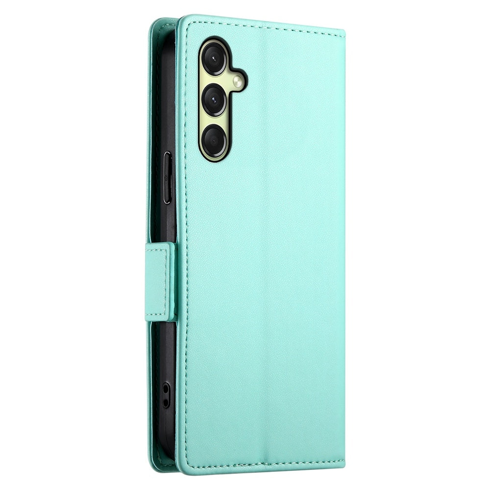 Samsung Galaxy A16 5G Wallet Case - Luxury Magnetic PU Leather Flip Cover with Card Slots, Stand & Shockproof Protection