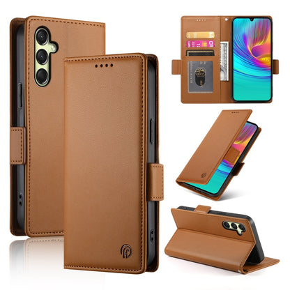 Samsung Galaxy A16 5G Wallet Case - Luxury Magnetic PU Leather Flip Cover with Card Slots, Stand & Shockproof Protection