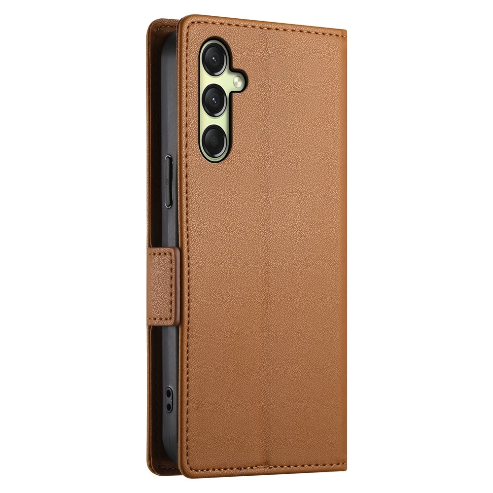 Samsung Galaxy A16 5G Wallet Case - Luxury Magnetic PU Leather Flip Cover with Card Slots, Stand & Shockproof Protection