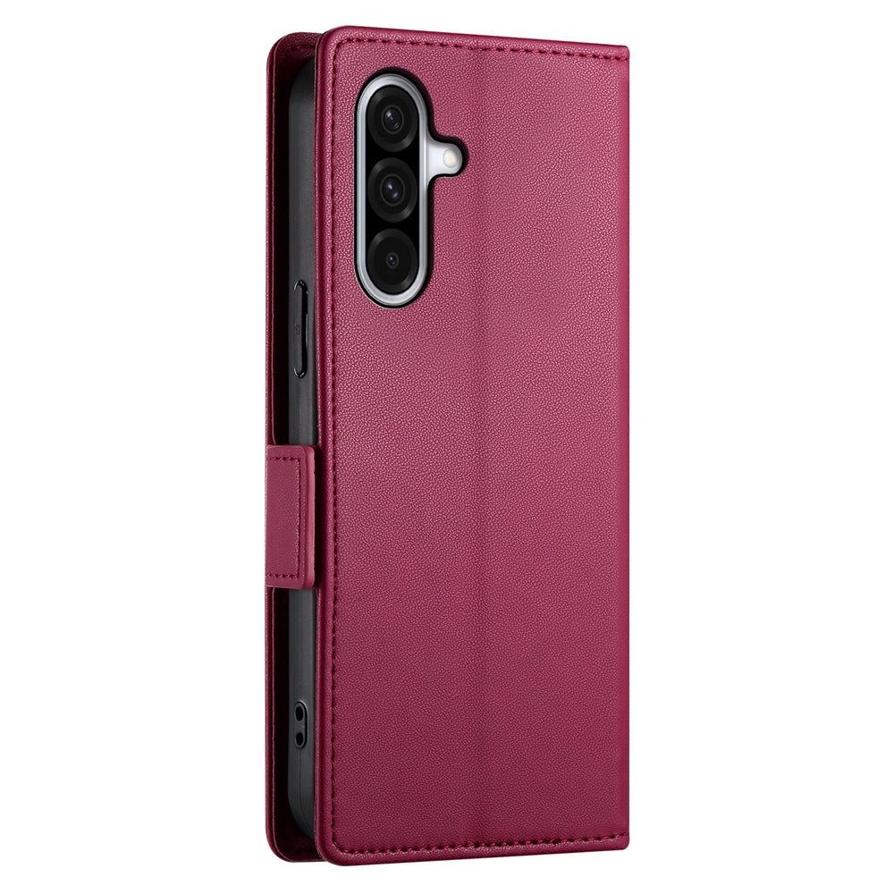 Samsung Galaxy A36 Wallet Case - Luxury Magnetic PU Leather Flip Cover with Card Slots, Stand & Shockproof Protection