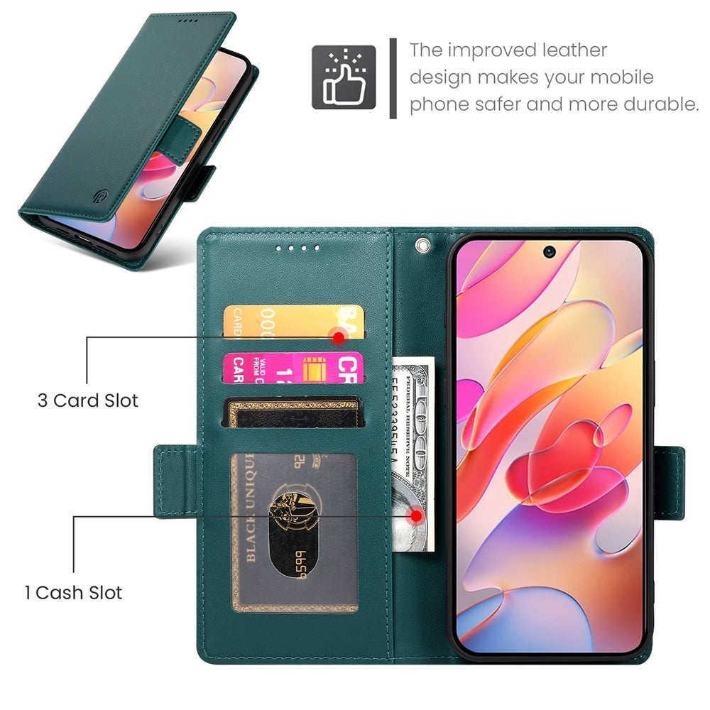 Samsung Galaxy A36 Wallet Case - Luxury Magnetic PU Leather Flip Cover with Card Slots, Stand & Shockproof Protection