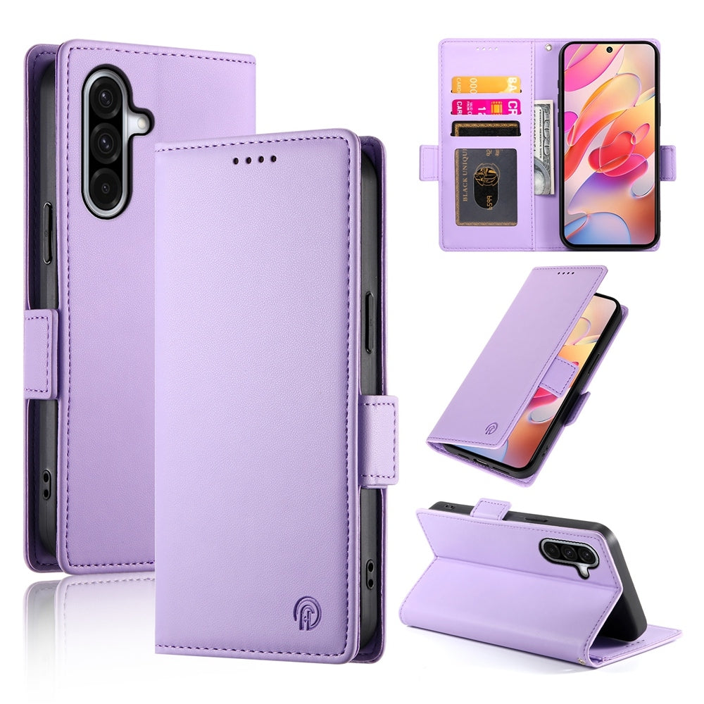 Samsung Galaxy A36 Wallet Case - Luxury Magnetic PU Leather Flip Cover with Card Slots, Stand & Shockproof Protection