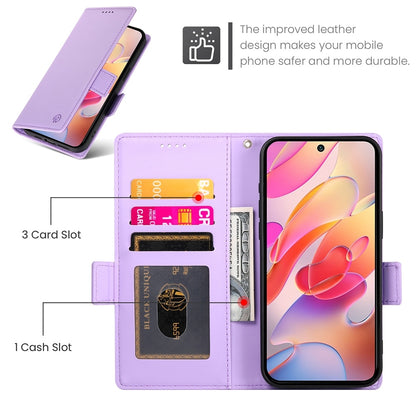 Samsung Galaxy A36 Wallet Case - Luxury Magnetic PU Leather Flip Cover with Card Slots, Stand & Shockproof Protection