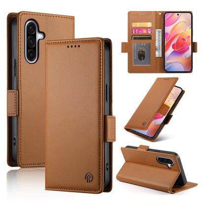 Samsung Galaxy A36 Wallet Case - Luxury Magnetic PU Leather Flip Cover with Card Slots, Stand & Shockproof Protection