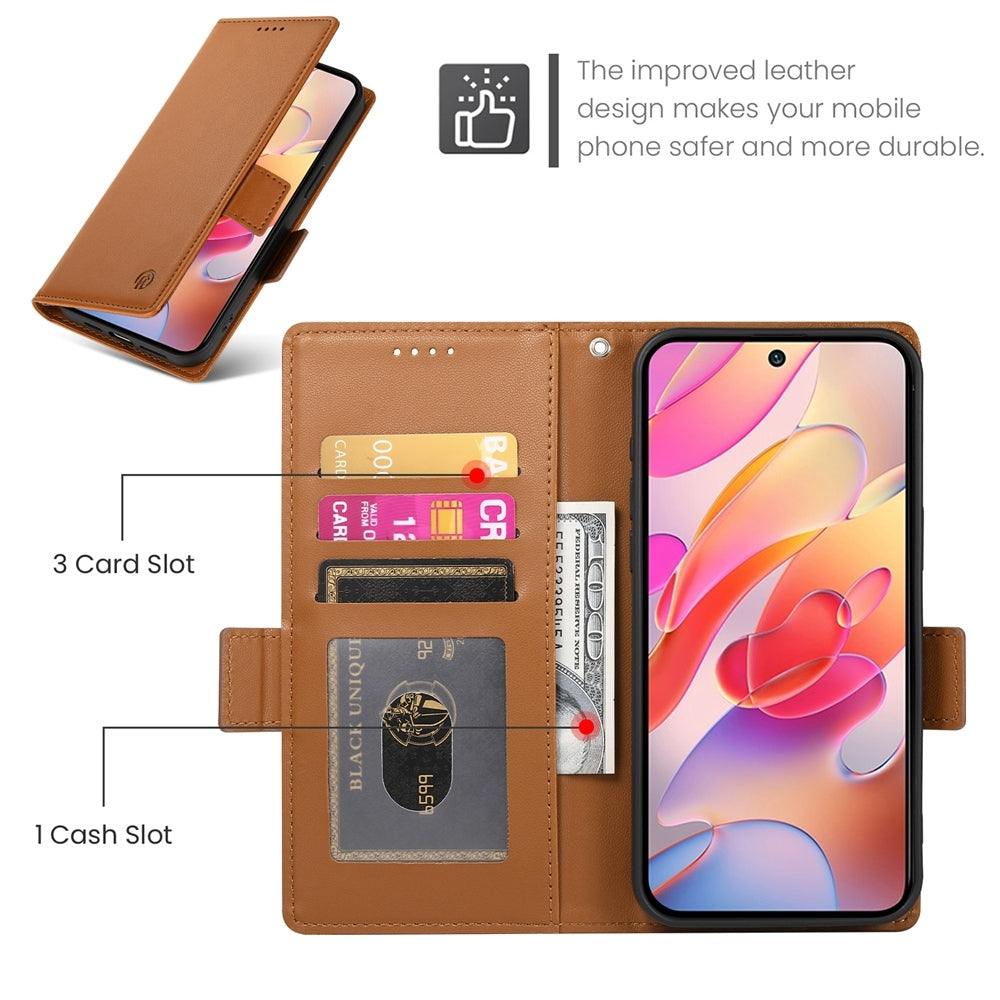 Samsung Galaxy A36 Wallet Case - Luxury Magnetic PU Leather Flip Cover with Card Slots, Stand & Shockproof Protection