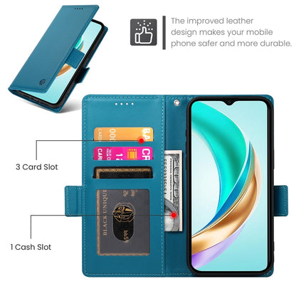 Honor X6b Wallet Case - Luxury Magnetic PU Leather Flip Cover with Card Slots, Stand & Shockproof Protection