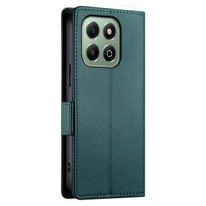 Honor X6b Wallet Case - Luxury Magnetic PU Leather Flip Cover with Card Slots, Stand & Shockproof Protection