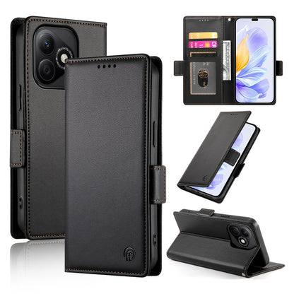 Honor X60i Wallet Case - Luxury Magnetic PU Leather Flip Cover with Card Slots, Stand & Shockproof Protection