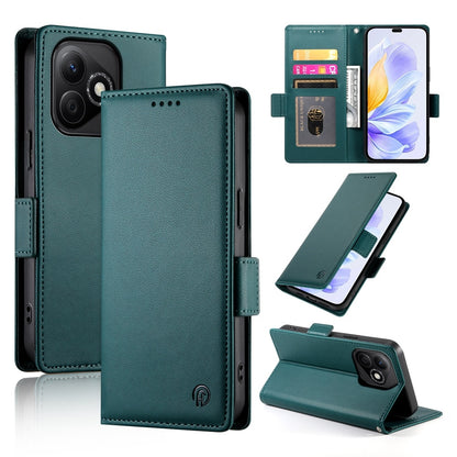 Honor X60i Wallet Case - Luxury Magnetic PU Leather Flip Cover with Card Slots, Stand & Shockproof Protection