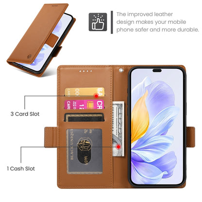 Honor X60i Wallet Case - Luxury Magnetic PU Leather Flip Cover with Card Slots, Stand & Shockproof Protection