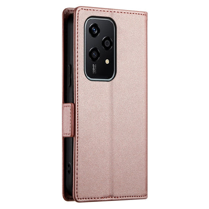 Honor 200 Lite Wallet Case - Luxury Magnetic PU Leather Flip Cover with Card Slots, Stand & Shockproof Protection