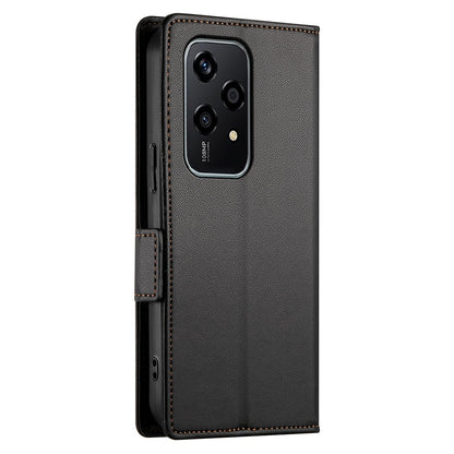 Honor 200 Lite Wallet Case - Luxury Magnetic PU Leather Flip Cover with Card Slots, Stand & Shockproof Protection