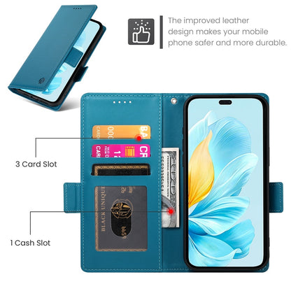 Honor 200 Lite Wallet Case - Luxury Magnetic PU Leather Flip Cover with Card Slots, Stand & Shockproof Protection