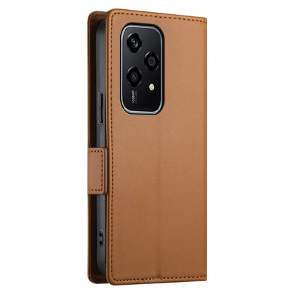 Honor 200 Lite Wallet Case - Luxury Magnetic PU Leather Flip Cover with Card Slots, Stand & Shockproof Protection