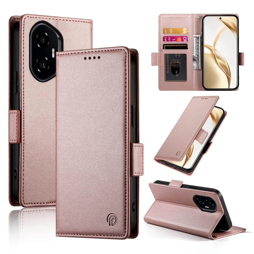 Honor 300 Pro Wallet Case - Luxury Magnetic PU Leather Flip Cover with Card Slots, Stand & Shockproof Protection