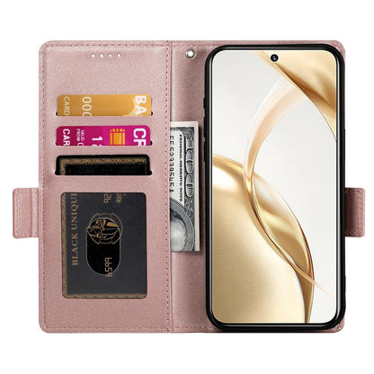 Honor 300 Pro Wallet Case - Luxury Magnetic PU Leather Flip Cover with Card Slots, Stand & Shockproof Protection