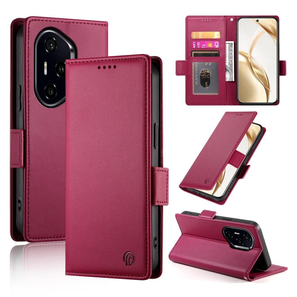 Honor 300 Pro Wallet Case - Luxury Magnetic PU Leather Flip Cover with Card Slots, Stand & Shockproof Protection