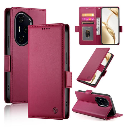 Honor 300 Pro Wallet Case - Luxury Magnetic PU Leather Flip Cover with Card Slots, Stand & Shockproof Protection