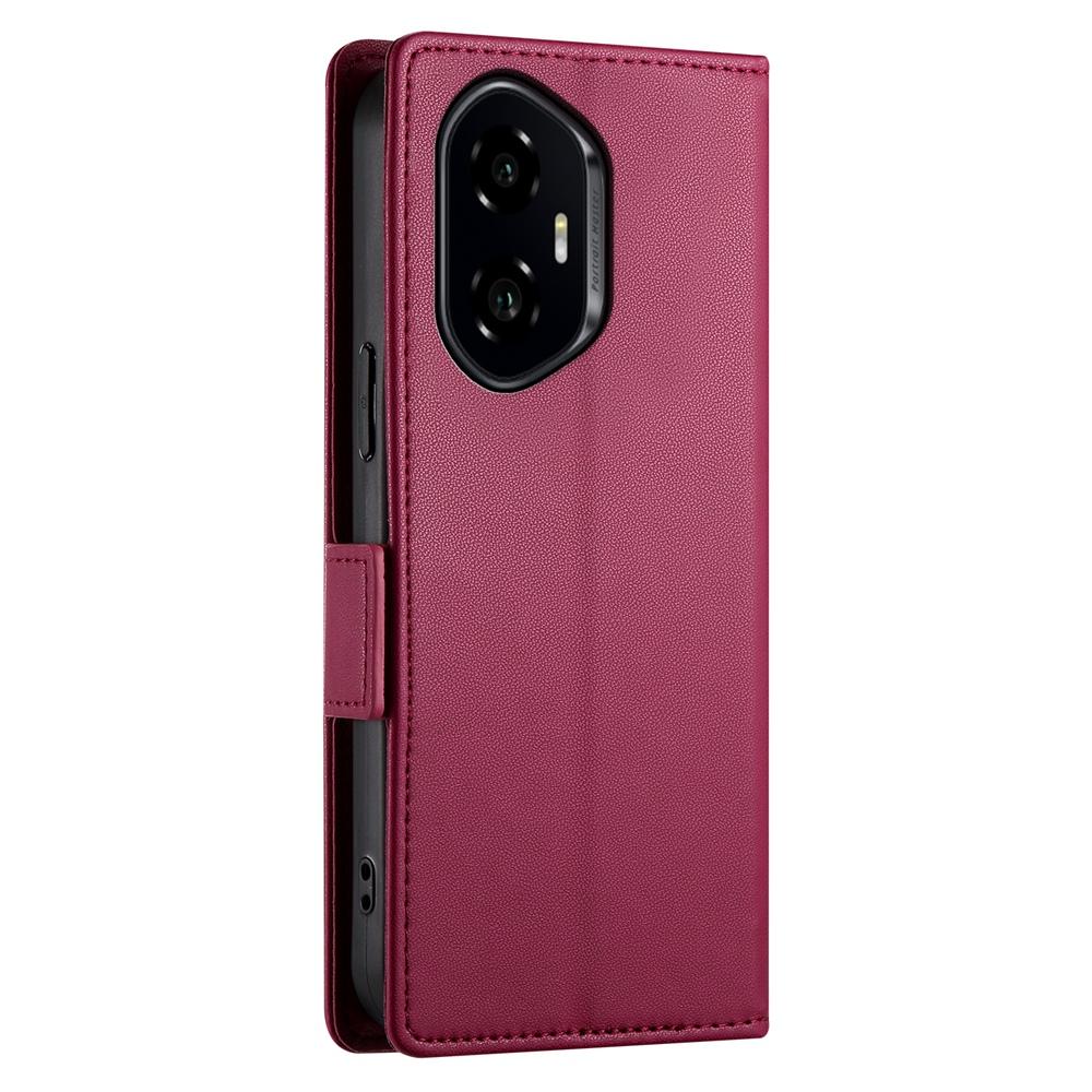 Honor 300 Pro Wallet Case - Luxury Magnetic PU Leather Flip Cover with Card Slots, Stand & Shockproof Protection