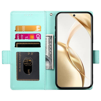 Honor 300 Pro Wallet Case - Luxury Magnetic PU Leather Flip Cover with Card Slots, Stand & Shockproof Protection