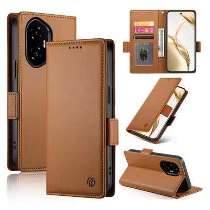 Honor 300 Pro Wallet Case - Luxury Magnetic PU Leather Flip Cover with Card Slots, Stand & Shockproof Protection