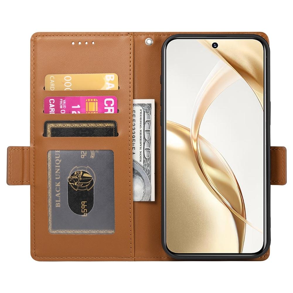 Honor 300 Pro Wallet Case - Luxury Magnetic PU Leather Flip Cover with Card Slots, Stand & Shockproof Protection