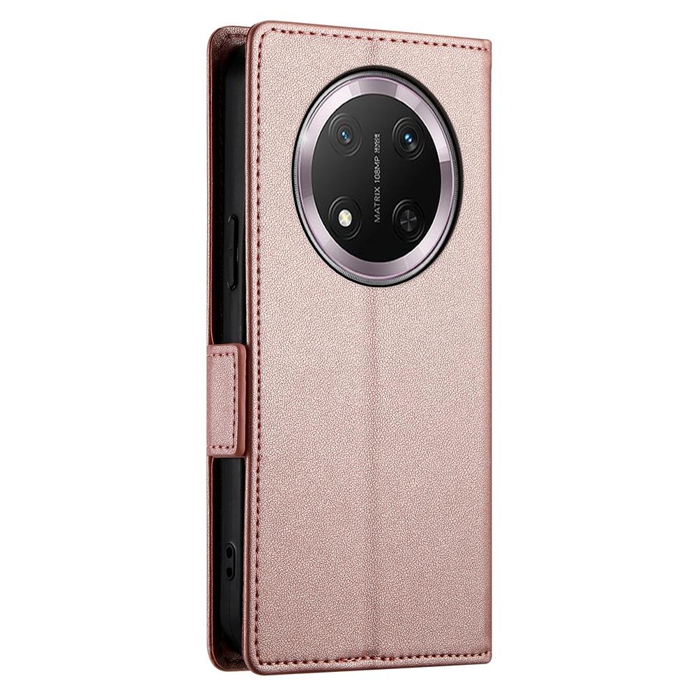 Magic 7 Lite Wallet Case - Luxury Magnetic PU Leather Flip Cover with Card Slots, Stand & Shockproof Protection