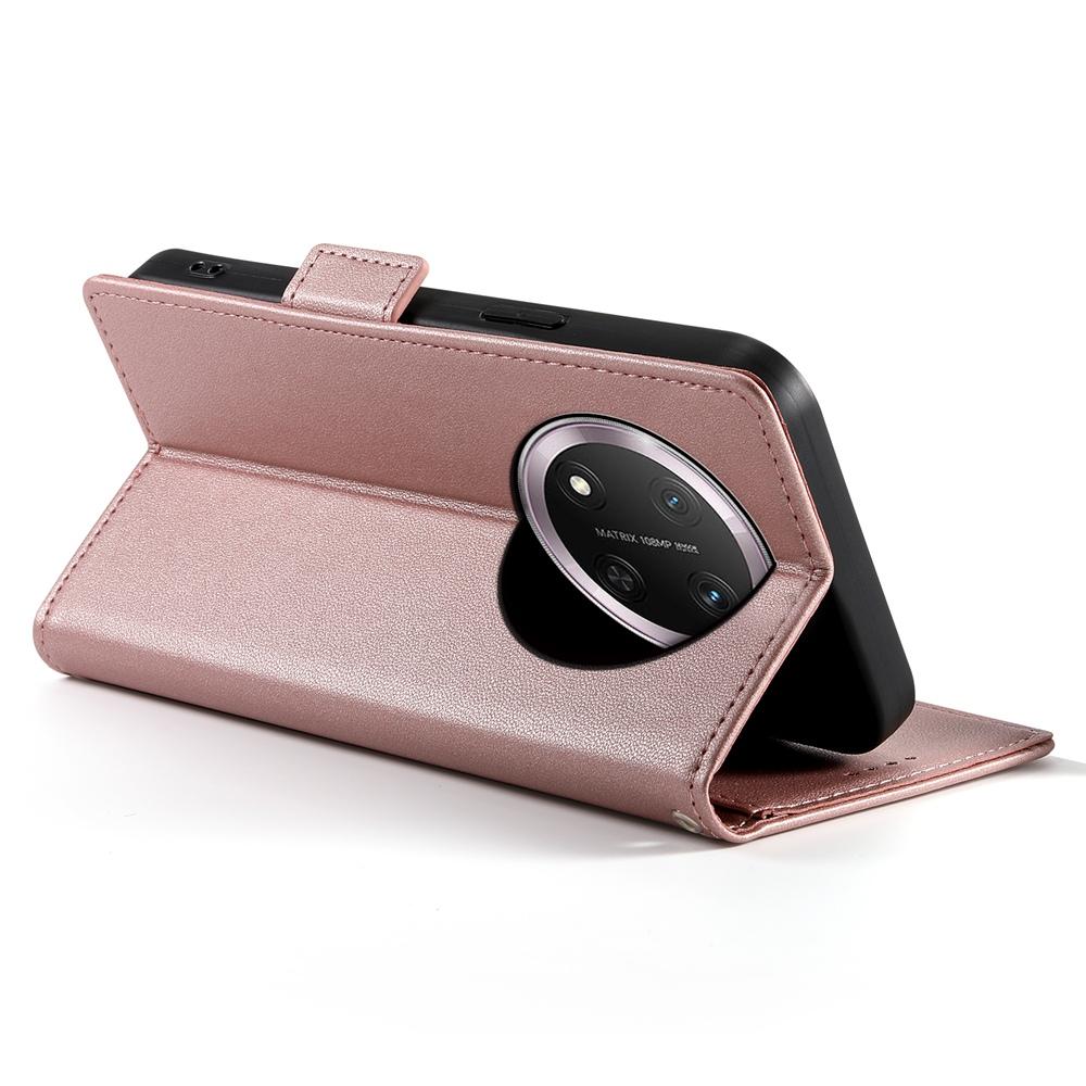 Honor X9c Global Wallet Case - Luxury Magnetic PU Leather Flip Cover with Card Slots, Stand & Shockproof Protection