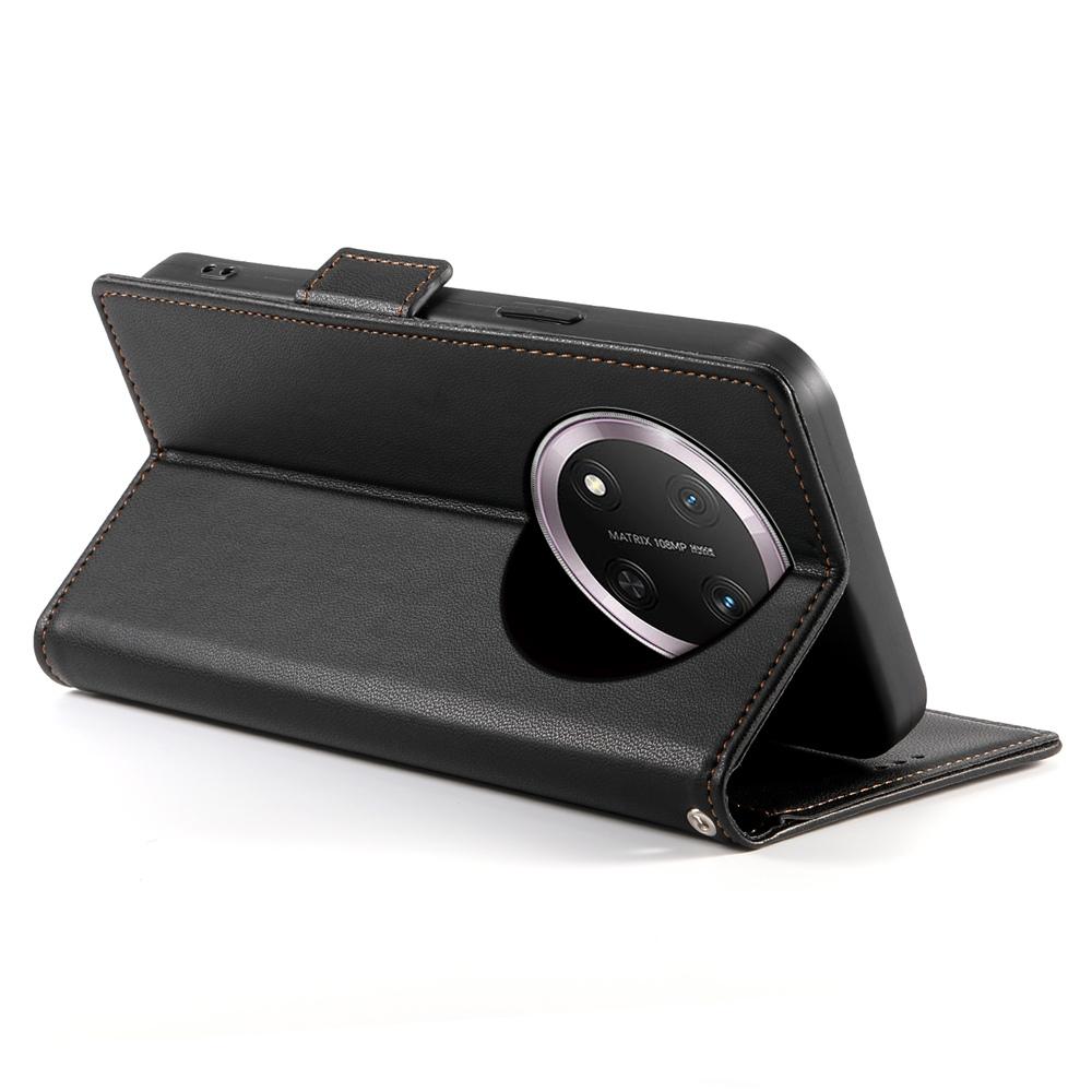 Honor X9c Global Wallet Case - Luxury Magnetic PU Leather Flip Cover with Card Slots, Stand & Shockproof Protection
