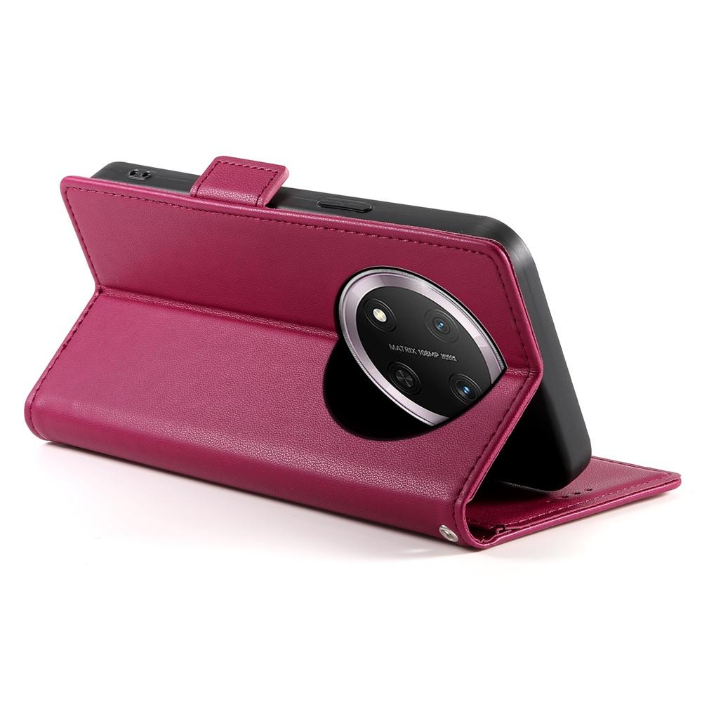 Magic 7 Lite Wallet Case - Luxury Magnetic PU Leather Flip Cover with Card Slots, Stand & Shockproof Protection