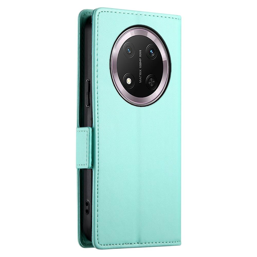 Magic 7 Lite Wallet Case - Luxury Magnetic PU Leather Flip Cover with Card Slots, Stand & Shockproof Protection
