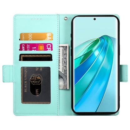 Honor X9c Global Wallet Case - Luxury Magnetic PU Leather Flip Cover with Card Slots, Stand & Shockproof Protection