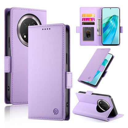 Honor X9c Global Wallet Case - Luxury Magnetic PU Leather Flip Cover with Card Slots, Stand & Shockproof Protection