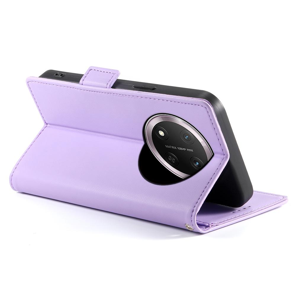 Magic 7 Lite Wallet Case - Luxury Magnetic PU Leather Flip Cover with Card Slots, Stand & Shockproof Protection