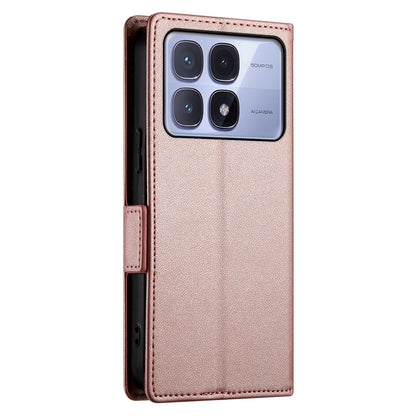 Redmi K70 Ultra Wallet Case - Luxury Magnetic PU Leather Flip Cover with Card Slots, Stand & Shockproof Protection
