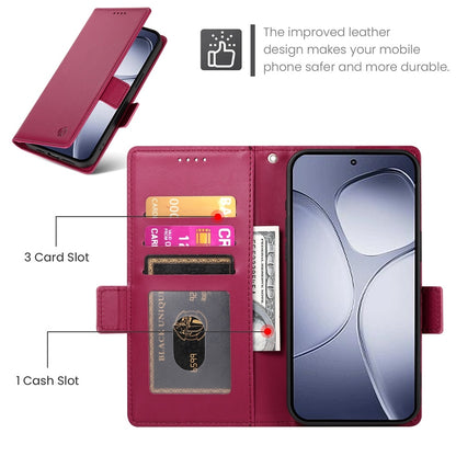 Redmi K70 Ultra Wallet Case - Luxury Magnetic PU Leather Flip Cover with Card Slots, Stand & Shockproof Protection