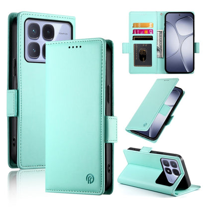 Redmi K70 Ultra Wallet Case - Luxury Magnetic PU Leather Flip Cover with Card Slots, Stand & Shockproof Protection
