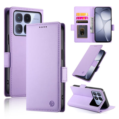 Redmi K70 Ultra Wallet Case - Luxury Magnetic PU Leather Flip Cover with Card Slots, Stand & Shockproof Protection