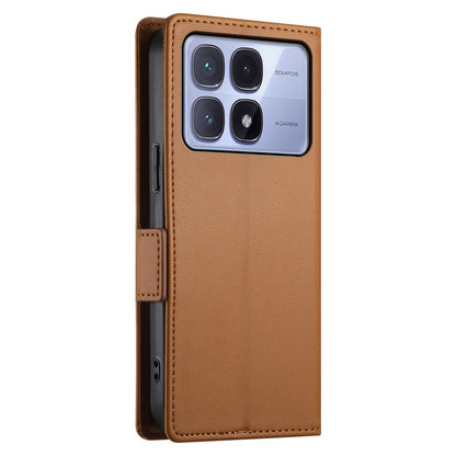Redmi K70 Ultra Wallet Case - Luxury Magnetic PU Leather Flip Cover with Card Slots, Stand & Shockproof Protection